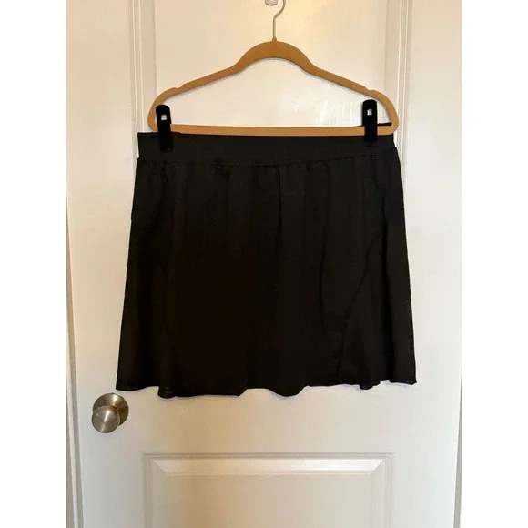 Athletic‎ Skirt Black Size 4XL Athletic Skirt Pleated Skirt Sporty Skirt - Picture 3 of 6
